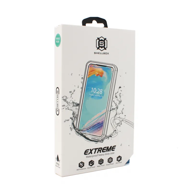 Vodootporna maska A new za iPhone X svetlo plava