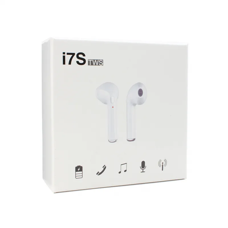 Bluetooth slusalice Airpods i7s TWS crvene