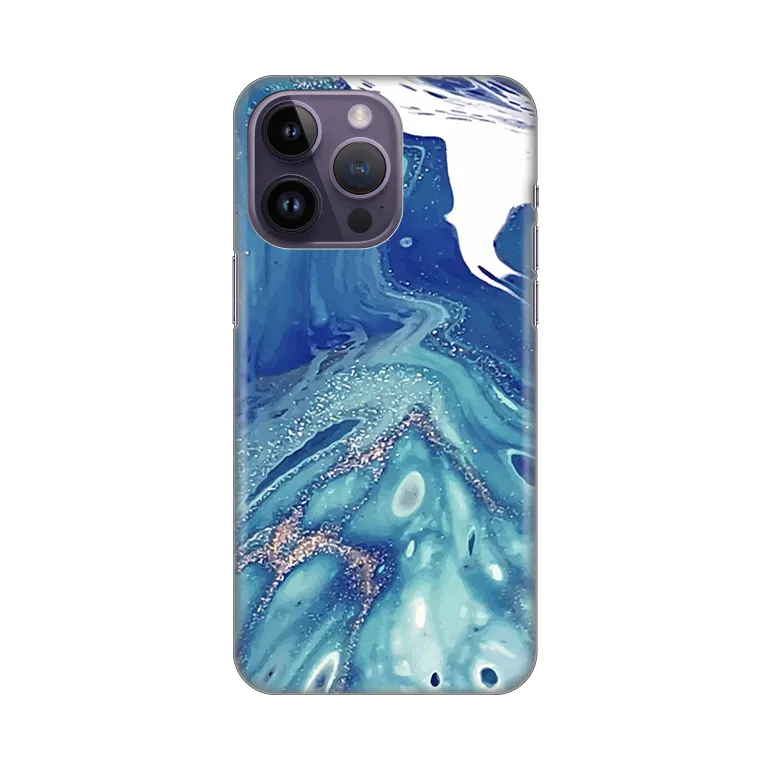 Maska Silikonska Print za iPhone 14 Pro Max 6.7  Blue Marble
