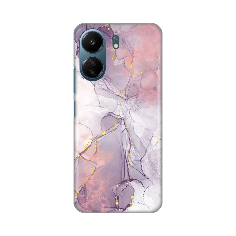 Maska Silikonska Print za Xiaomi Redmi 13C Pink Marble