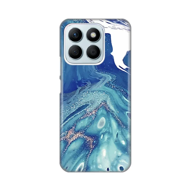 Maska Silikonska Print za Honor X8b Blue Marble