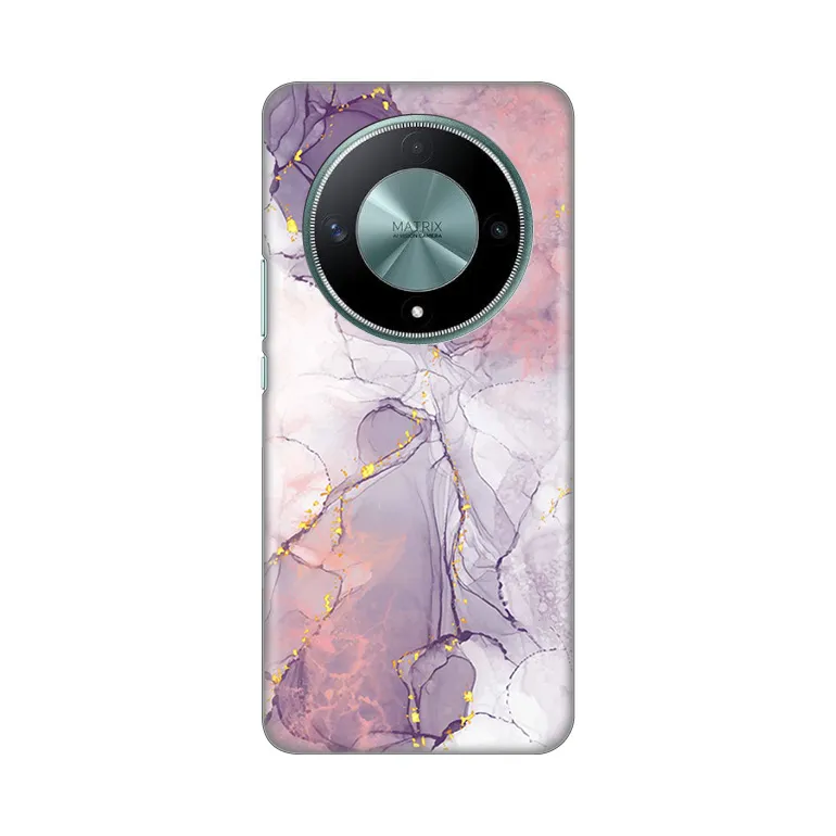 Maska Silikonska Print za Honor Magic 6 Lite Pink Marble