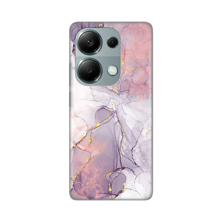 Maska Silikonska Print za Xiaomi Redmi Note 13 Pro 4G Pink Marble