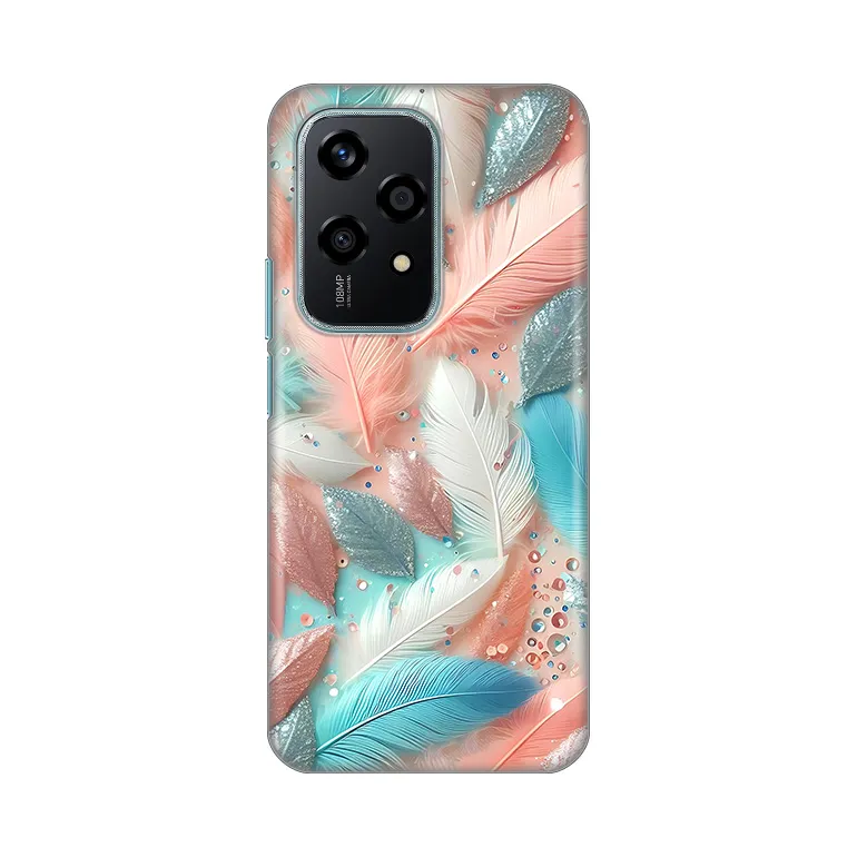 Maska Silikonska Print za Honor 200 Lite Pastel Feathers