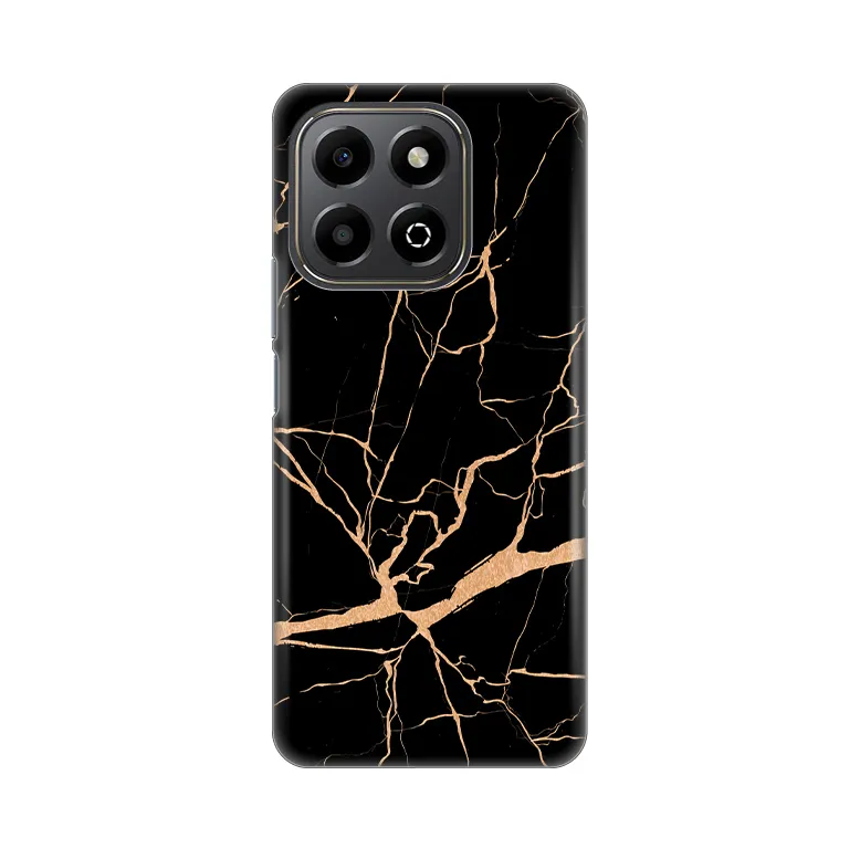 Maska Silikonska Print za Honor X6b All Black