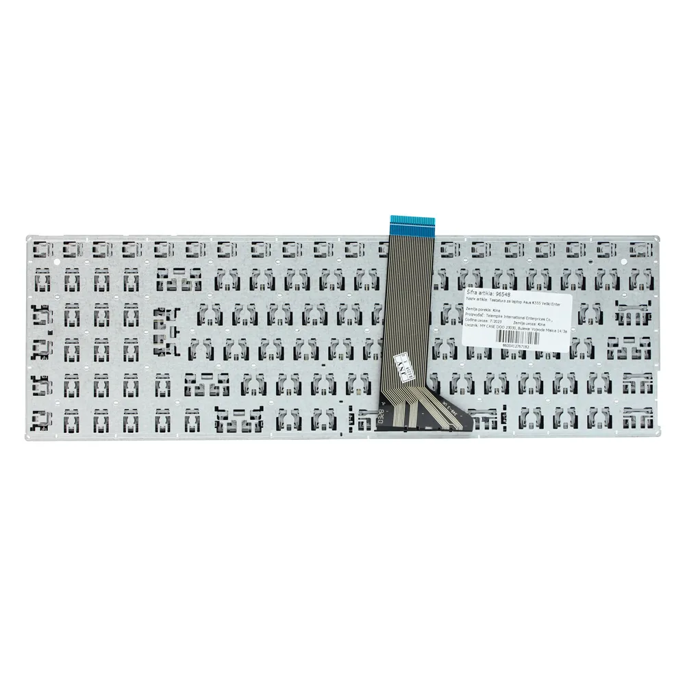 Tastatura za laptop Asus K555 Veliki Enter
