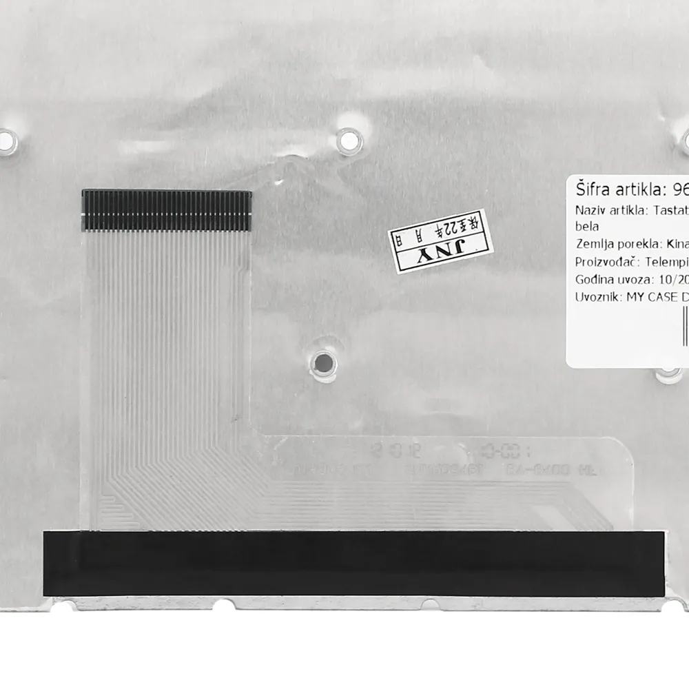 Tastatura za laptop Toshiba L50-B Veliki Enter bela