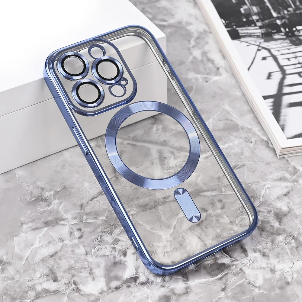 Maska Magsafe Lux za iPhone 15 Pro 6.1 svetlo plava