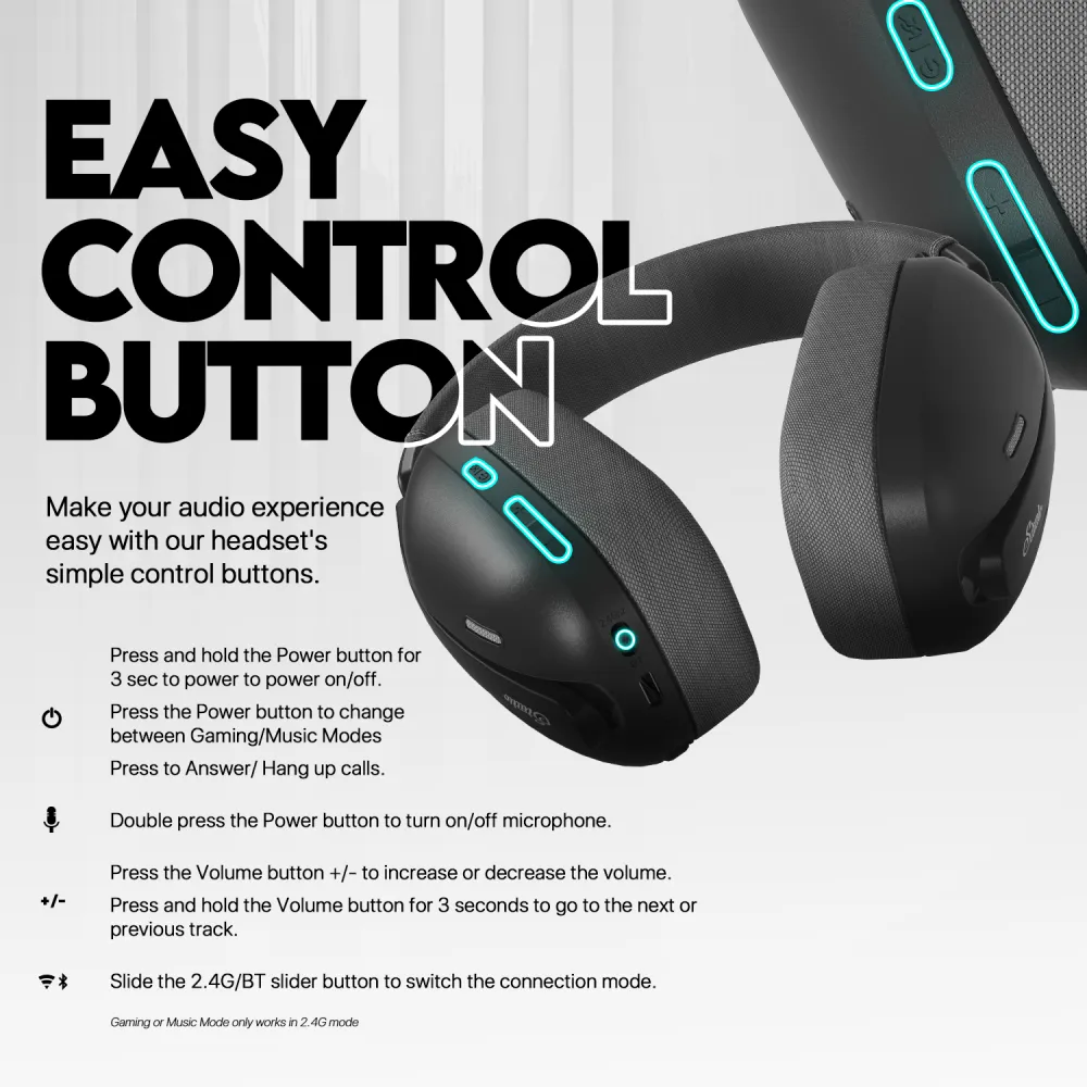 Bluetooth slusalice Fantech WHG03 Studio crne