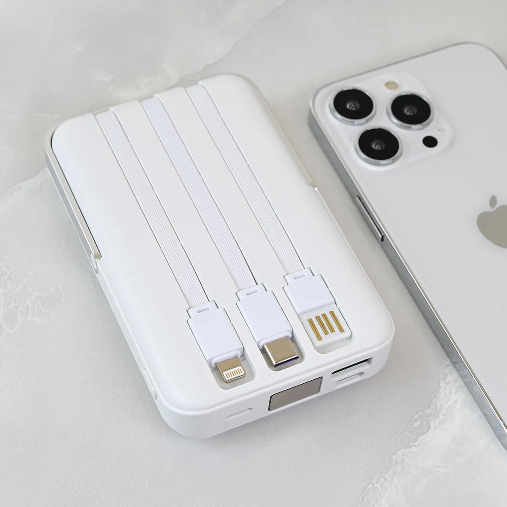 Power bank prenosiva baterija Magsafe PD W102 10000mAh bela