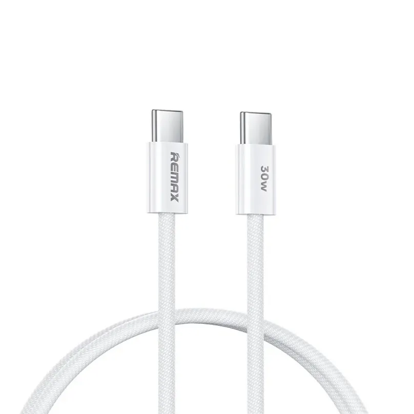 Data kabl REMAX Chelectricy Series 30W PD Fast Charging RC-C010 Type C na Type C beli