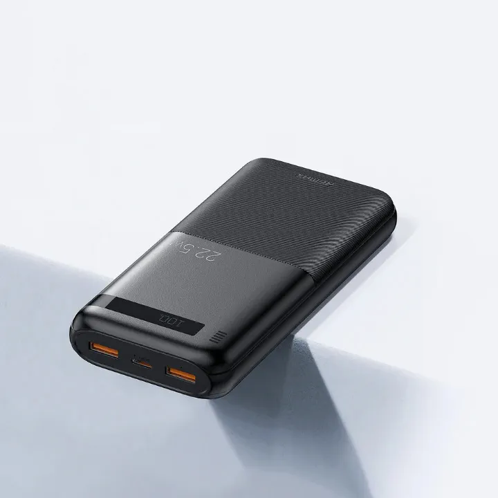 Power Bank REMAX Piloteer Series RPP-72 20W+22.5W Fast Charging 20000mAh crni