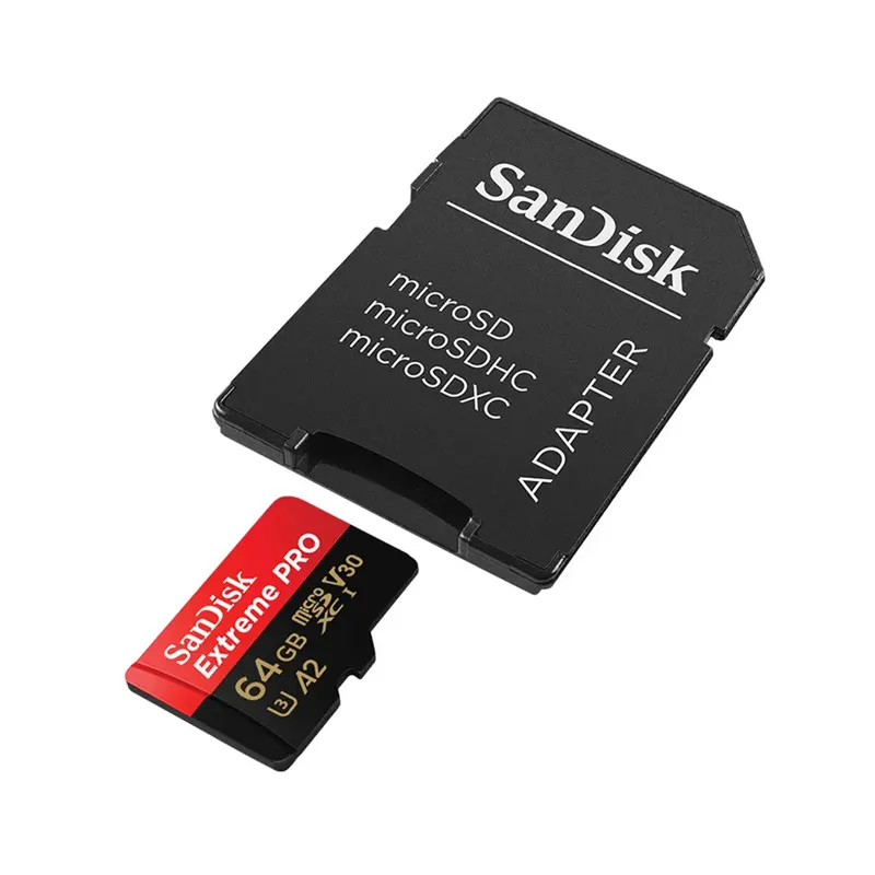 Mem. Kartica SanDisk SDHC 64GB Extreme PRO 4K UHD V30 sa adapterom ZJ CN