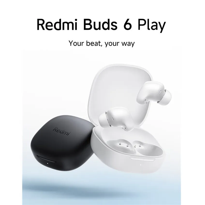 Bluetooth slusalice Xiaomi Redmi Buds 6 Play crne