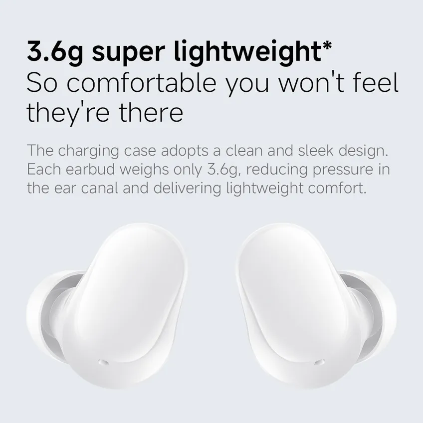 Bluetooth slusalice Xiaomi Redmi Buds 6 Play bele