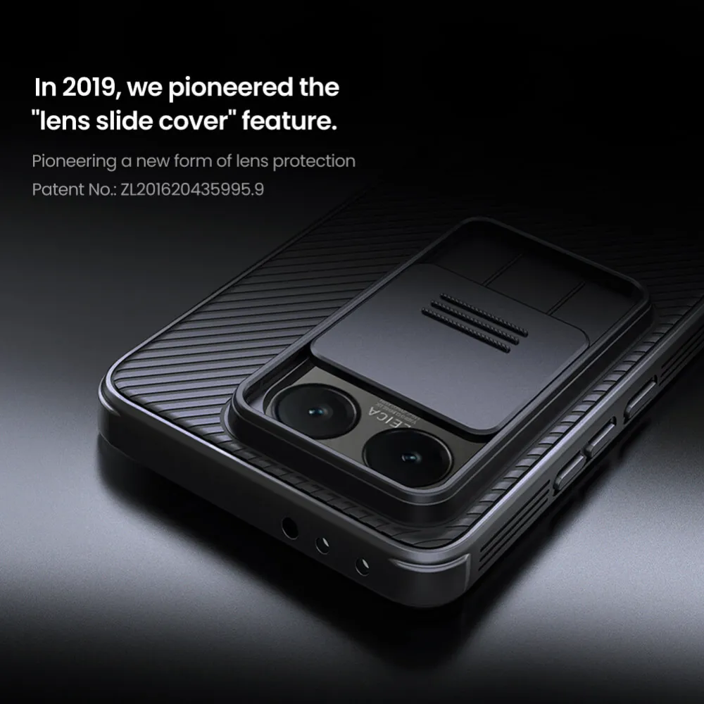 Maska Nillkin CamShield Pro za Xiaomi 14T zelena