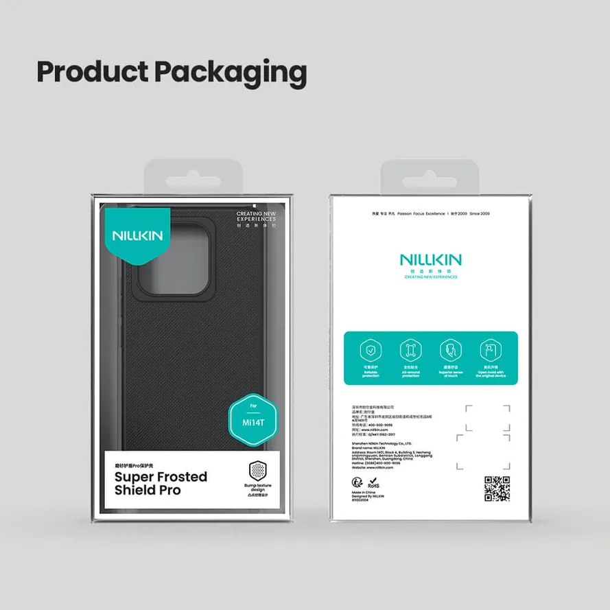 Maska Nillkin Scrub Pro za Xiaomi 14T crna