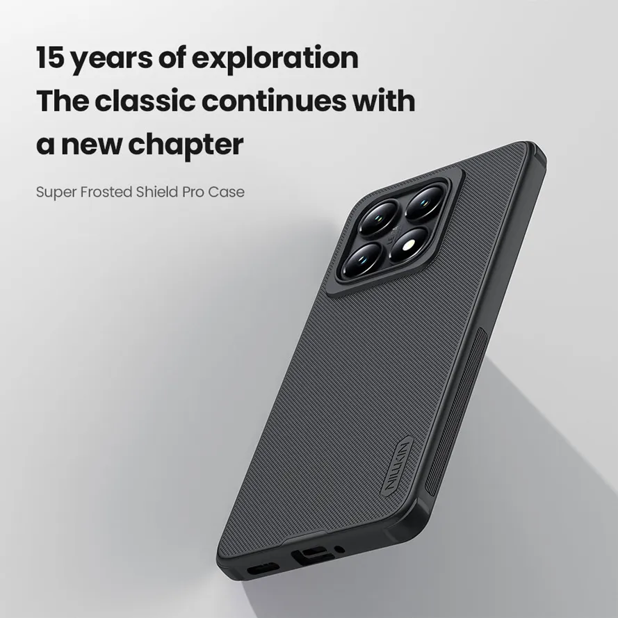 Maska Nillkin Scrub Pro za Xiaomi 14T Pro crna