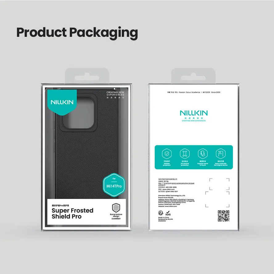 Maska Nillkin Scrub Pro za Xiaomi 14T Pro plava