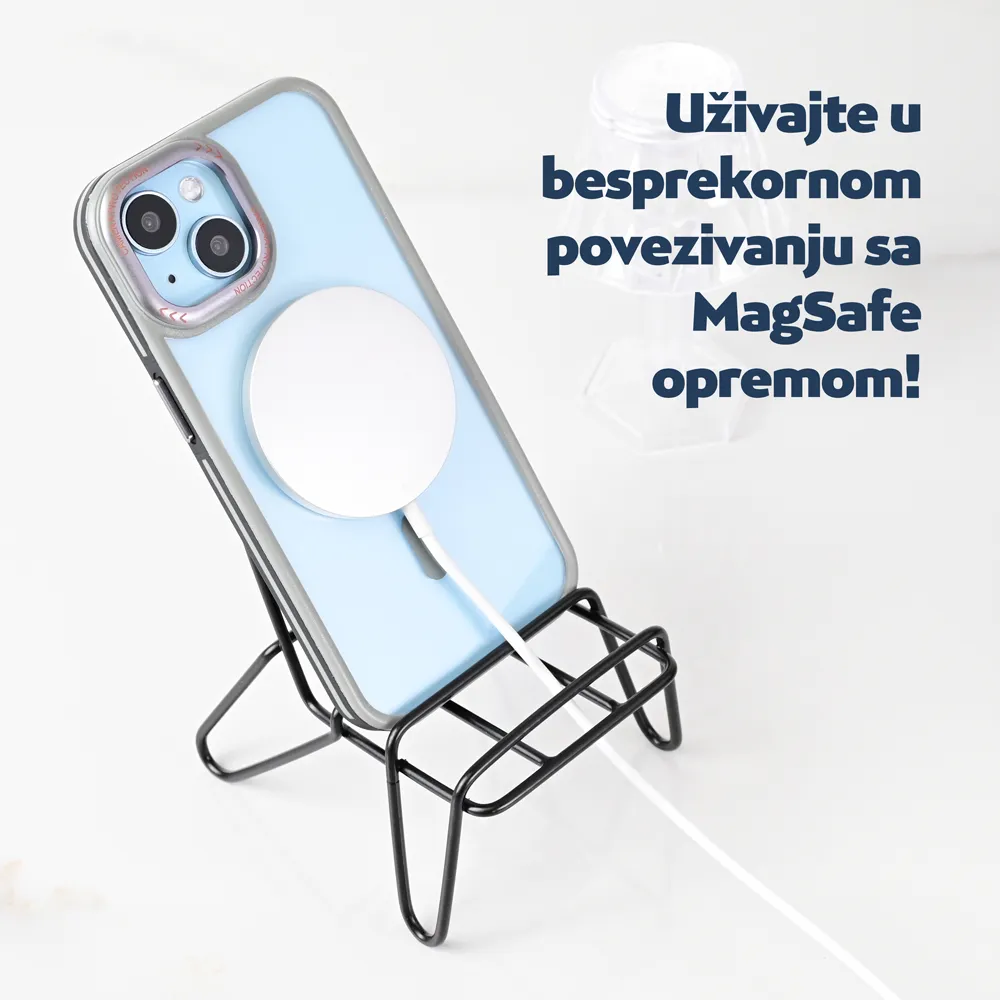 Maska Magsafe Trendy za iPhone 15 Pro Max 6.7 crna