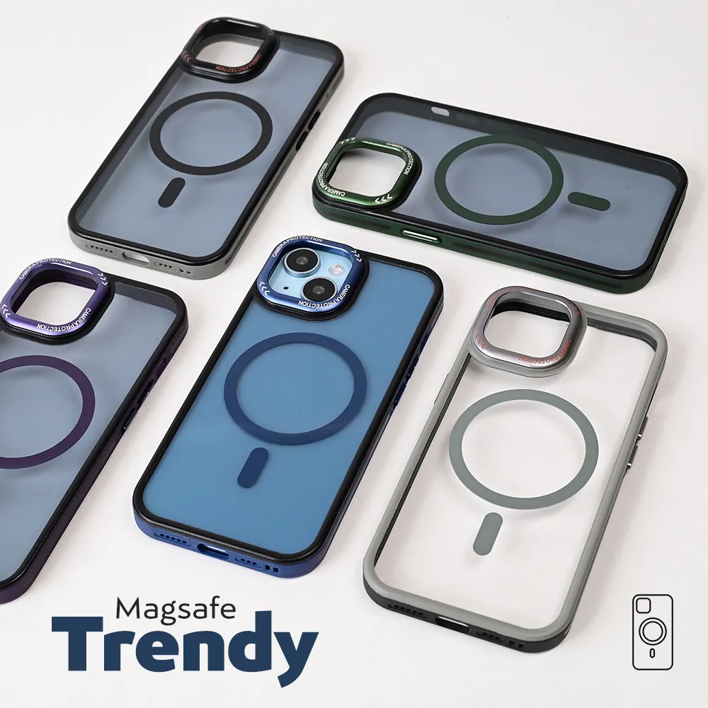 Maska Magsafe Trendy za iPhone 15 6.1 ljubicasta