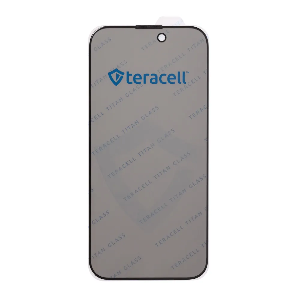 Zastitno staklo Zastitno staklo Privacy Teracell Titan 2.5D za iPhone 14 Pro Max 6.7 crni