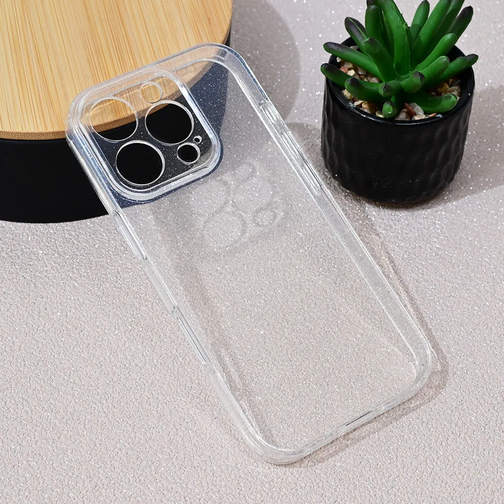 Maska Sparkle Dust za iPhone 16 Pro 6.3 transparent