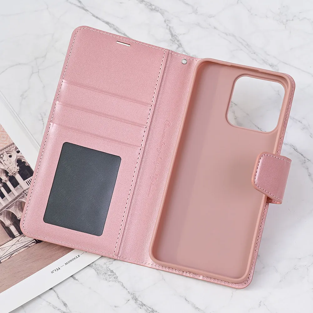 Maska Hanman Canvas ORG za Honor 200 Smart/Honor X7c roze