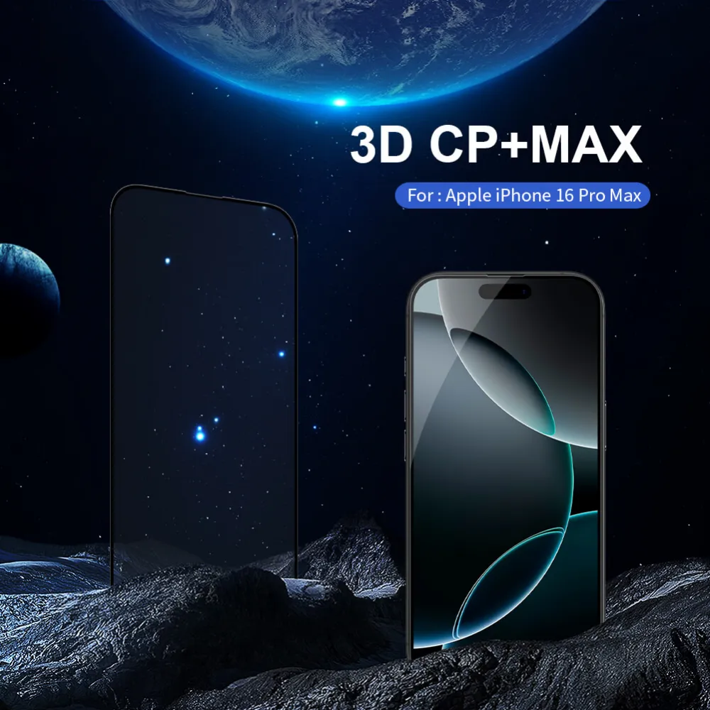Zastitno staklo Zastitno staklo Nillkin 3D CP+Max za iPhone 16 Pro Max 6.9 crni