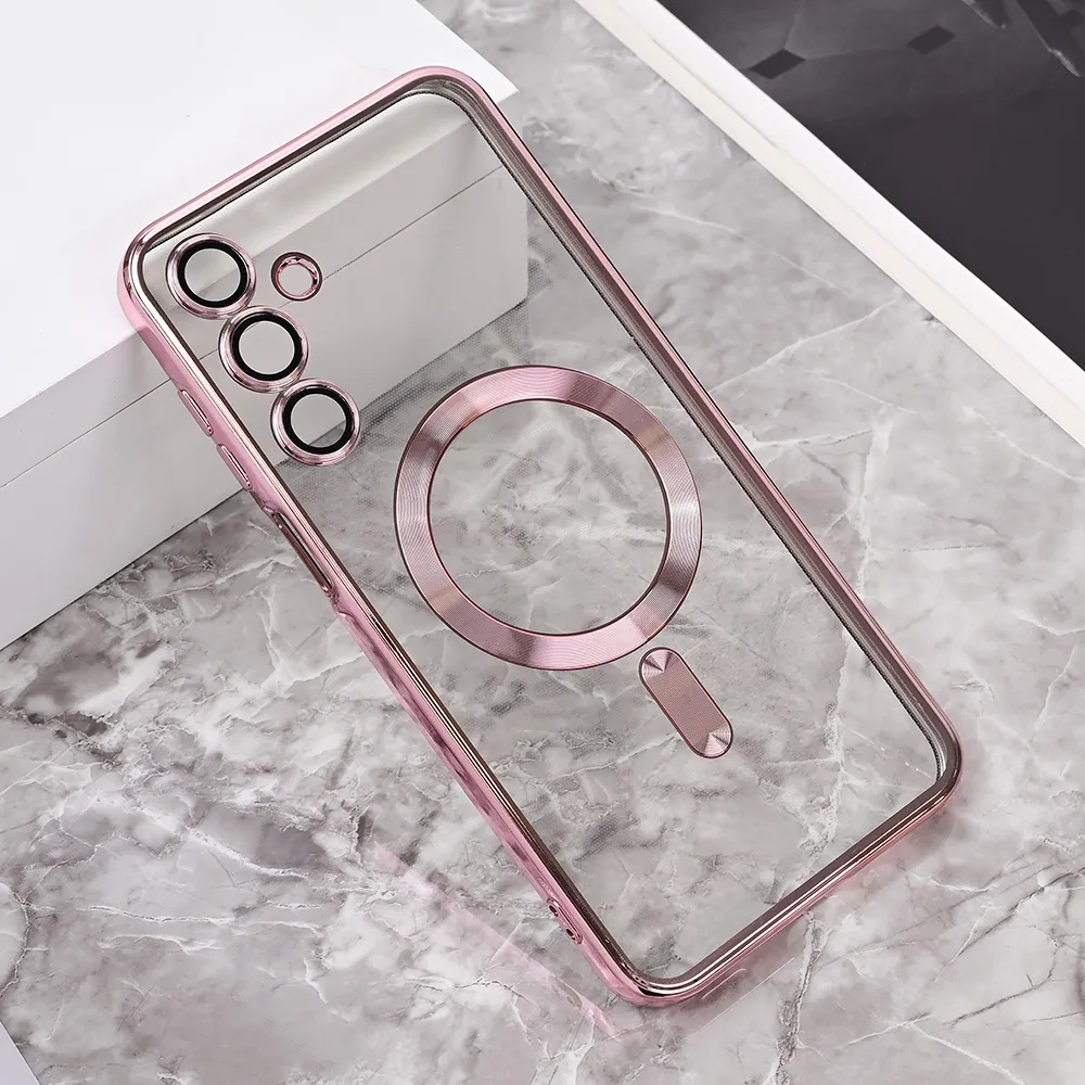Maska Magsafe Lux za Samsung A165F Galaxy A16 roze