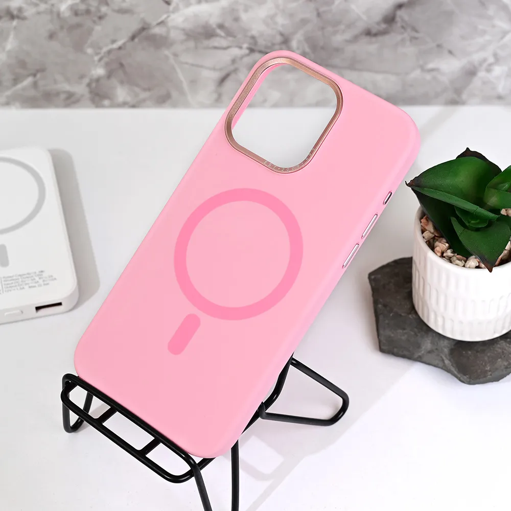 Maska Magsafe Matte Color iPhone 15 Pro Max 6.7 roze