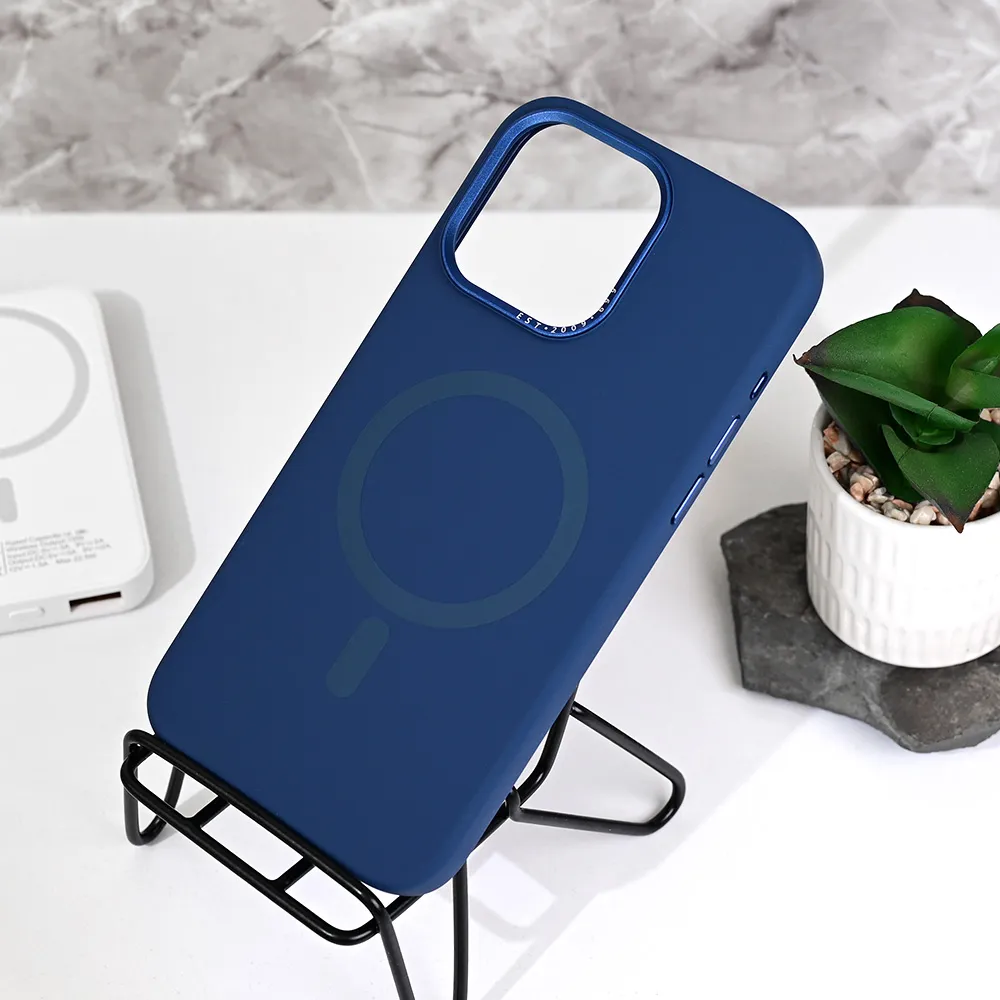 Maska Magsafe Matte Color iPhone 15 Pro Max 6.7 tamno plava