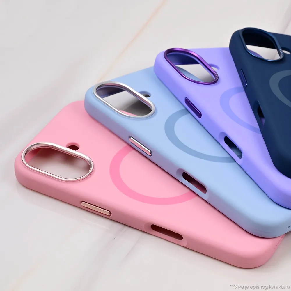 Maska Magsafe Matte Color iPhone 15 Pro Max 6.7 tamno plava