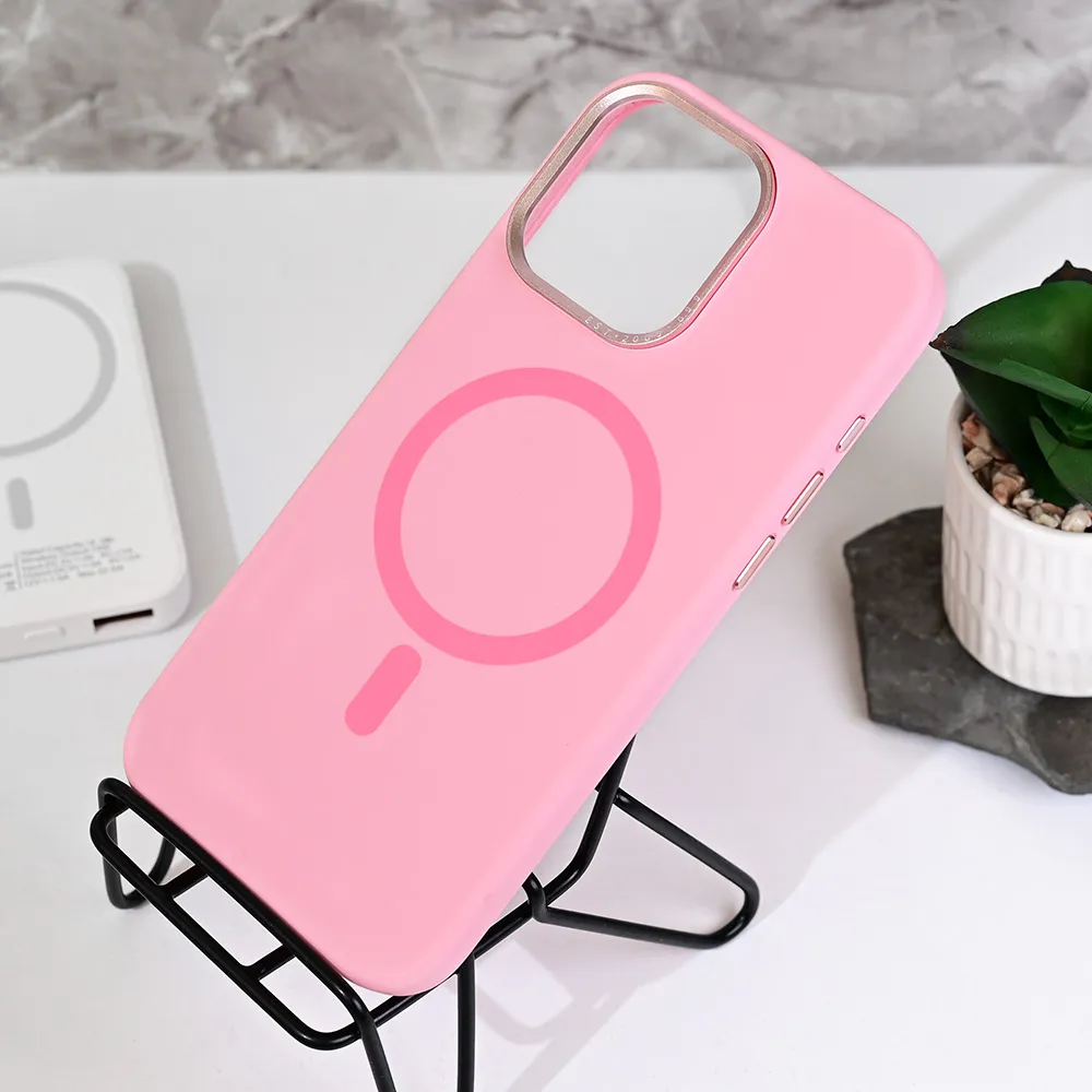 Maska Magsafe Matte Color iPhone 16 Pro Max 6.9 roze