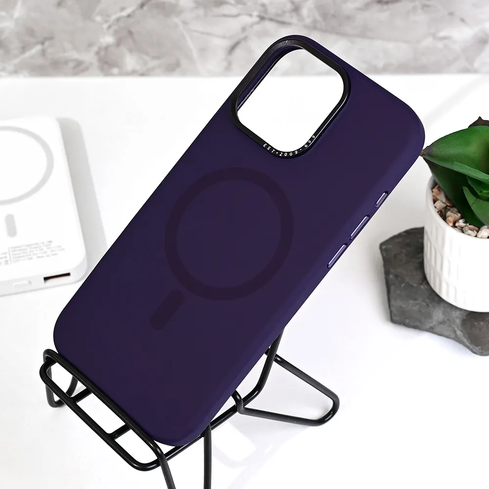 Maska Magsafe Matte Color iPhone 16 Pro Max 6.9 ljubicasta