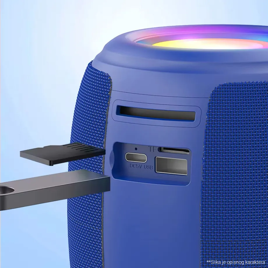Bluetooth zvucnik LC-03 5W crni