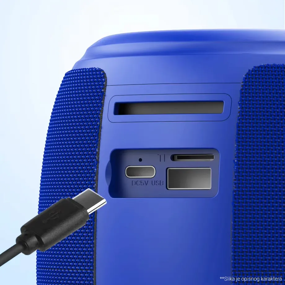 Bluetooth zvucnik LC-03 5W crni