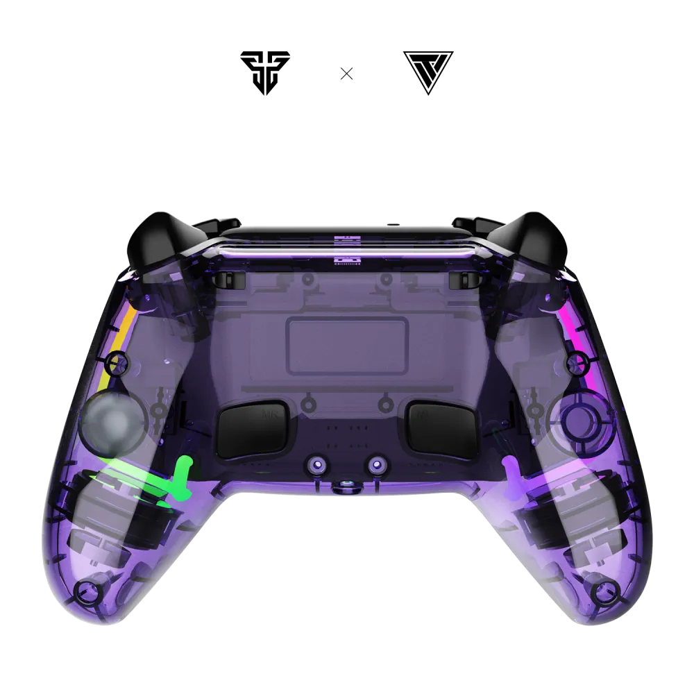 Joypad wireless Fantech WGP14V2 NOVA PRO multiplatform RGB CLEAR ljubicasti
