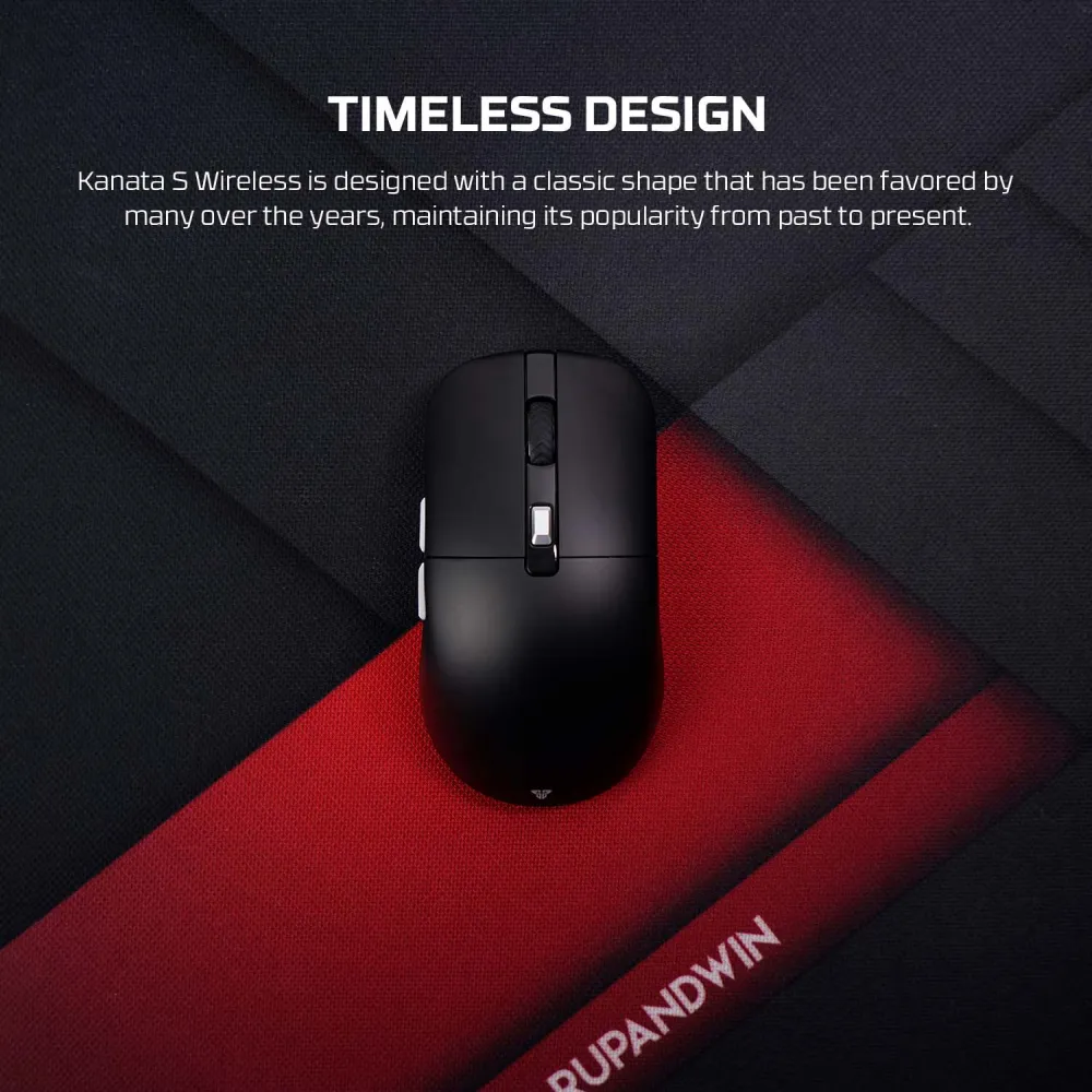 Mis Wireless Gaming Fantech WG9S Kanata S crni