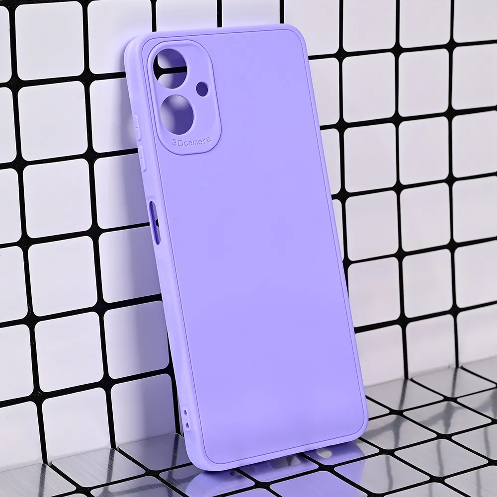 Maska 3D Camera za Samsung A065F Galaxy A06 ljubicasta