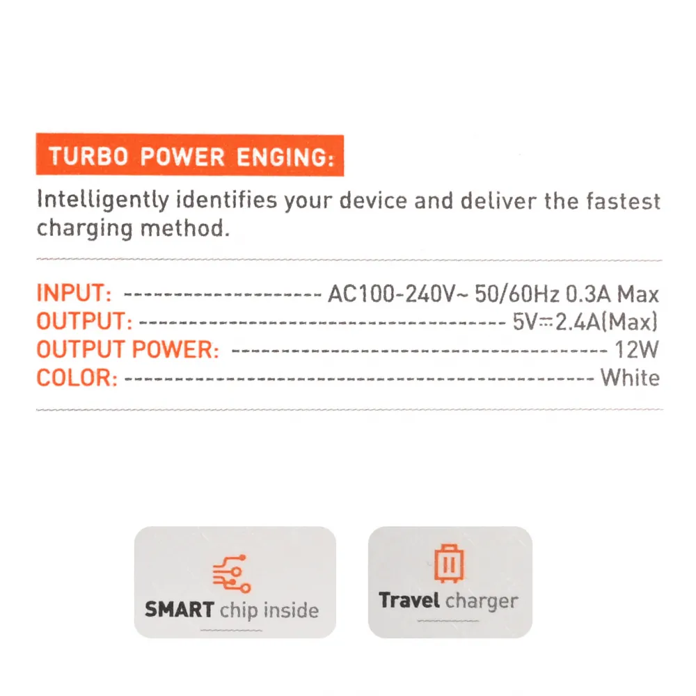 Kucni punjac LDNIO A2221 2xUSB, 12W beli