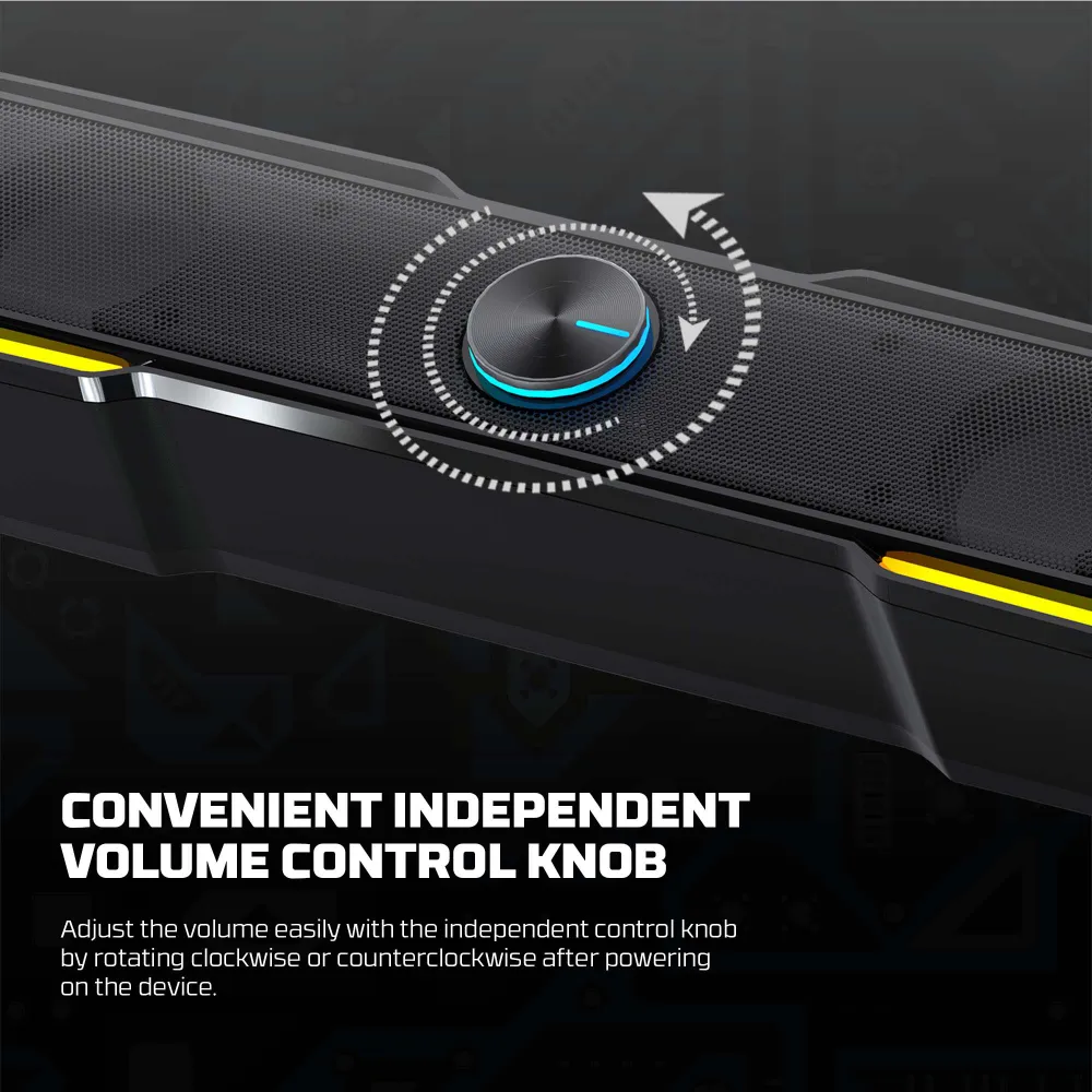 Bluetooth zvucnik Fantech GS305 BEAT BAR crni