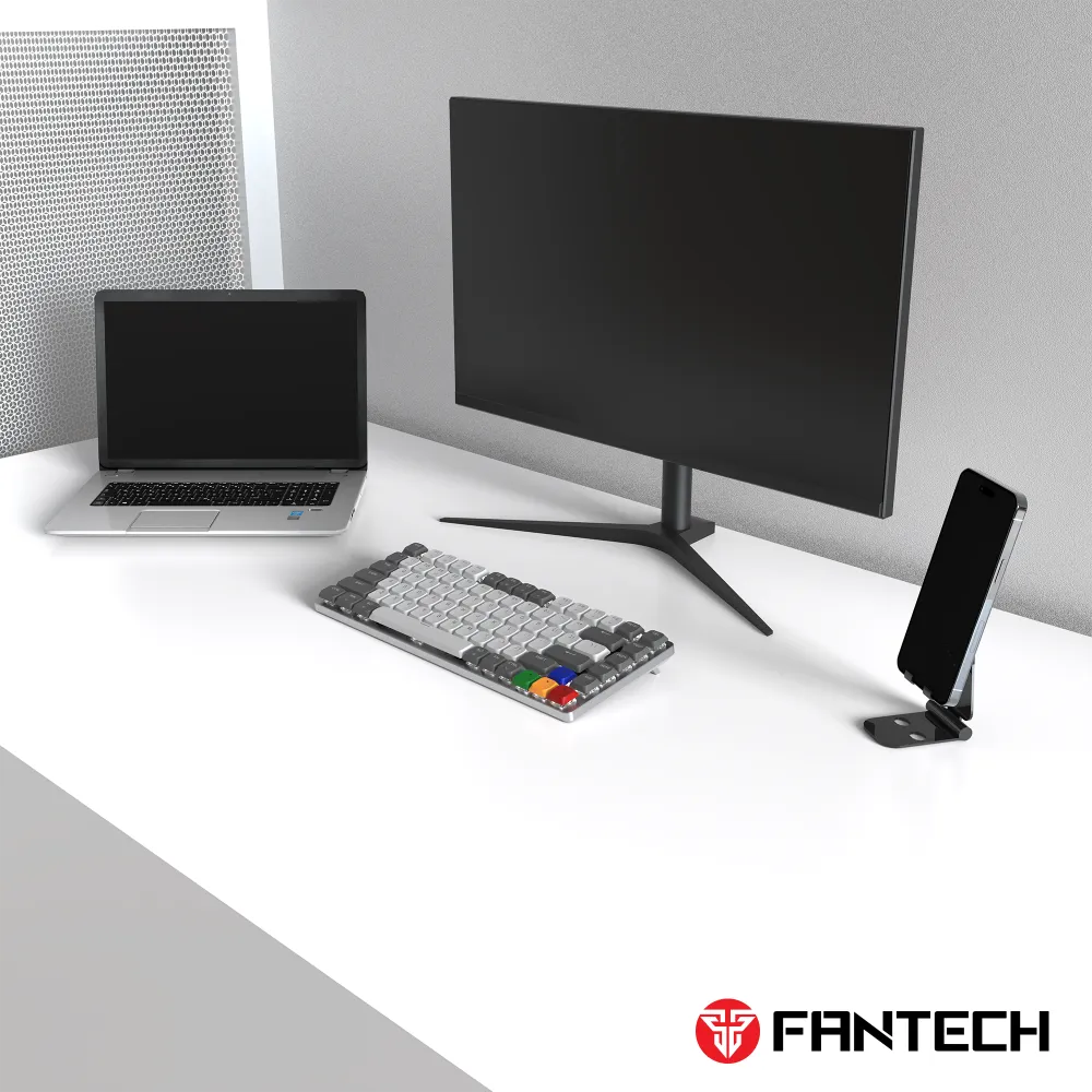 Tastatura Mehanicka Gaming Fantech MK915 RGB Maxfit AIR83 Wireless grey (brown switch)