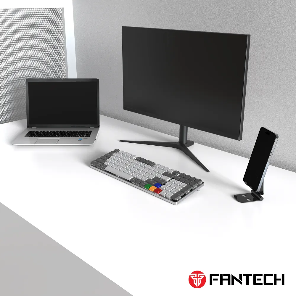 Tastatura Mehanicka Gaming Fantech MK916 RGB Maxfit AIR99 Wireless grey (brown switch)