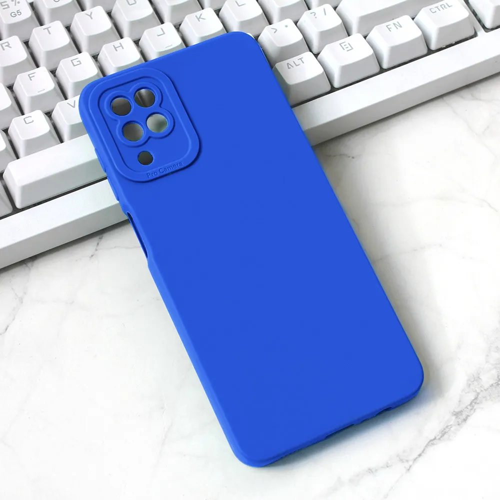 Maska Silikon Pro Camera za Samsung A125F Galaxy A12 plava