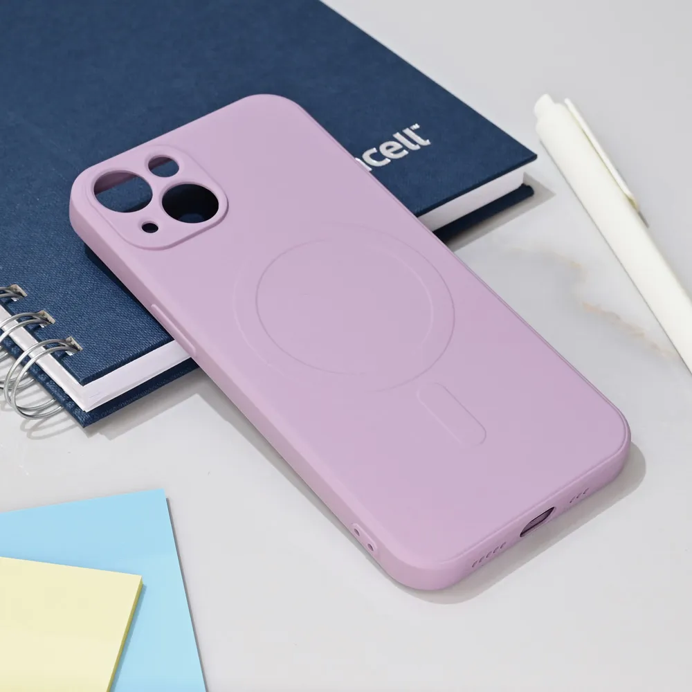 Maska Teracell Giulietta Magsafe za iPhone 13 6.1 ljubicasta