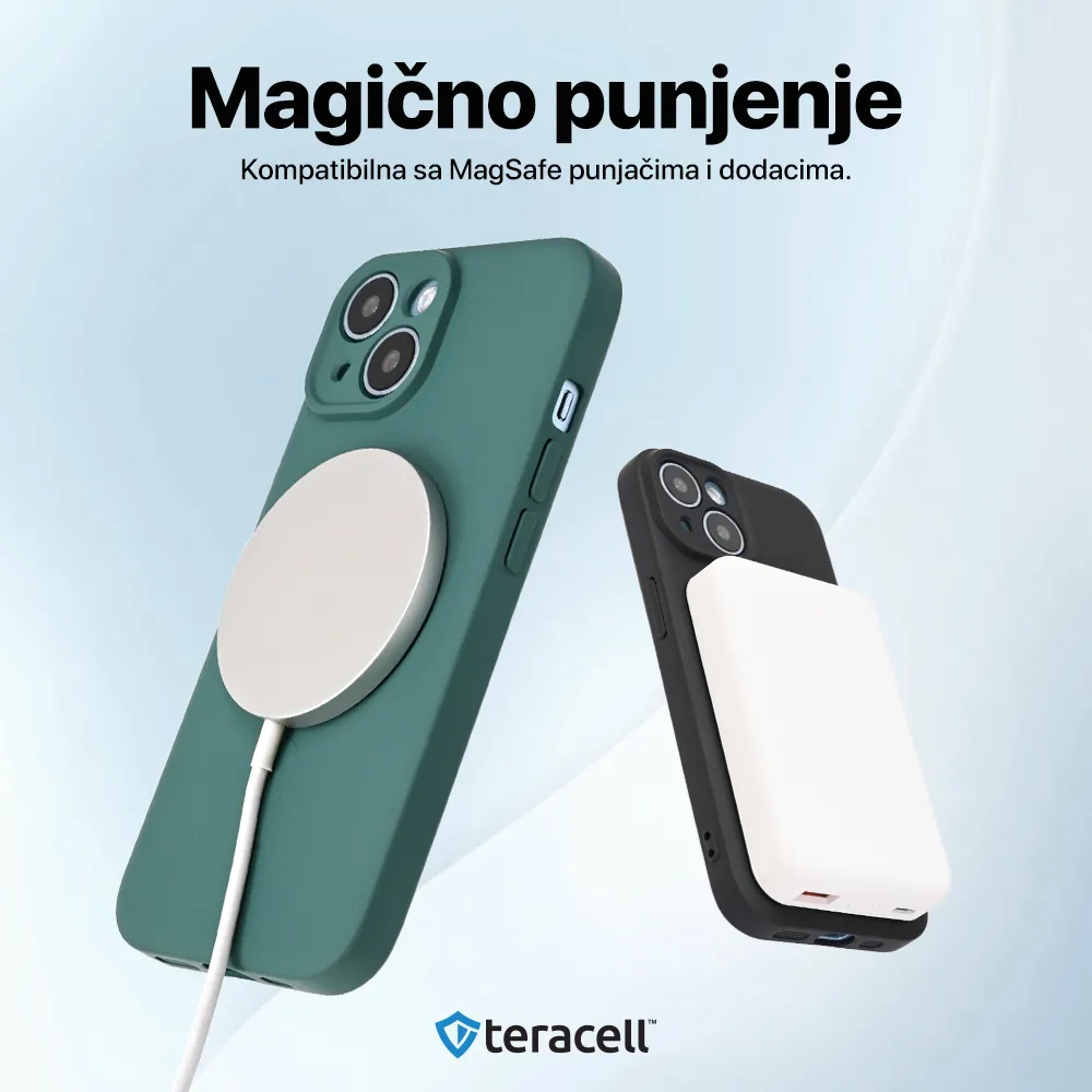 Maska Teracell Giulietta Magsafe za iPhone 13 6.1 ljubicasta