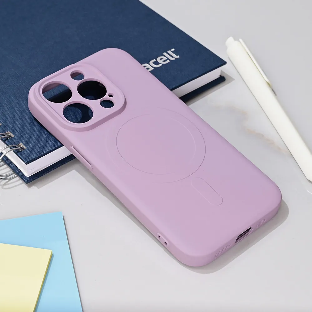 Maska Teracell Giulietta Magsafe za iPhone 14 Pro 6.1 ljubicasta