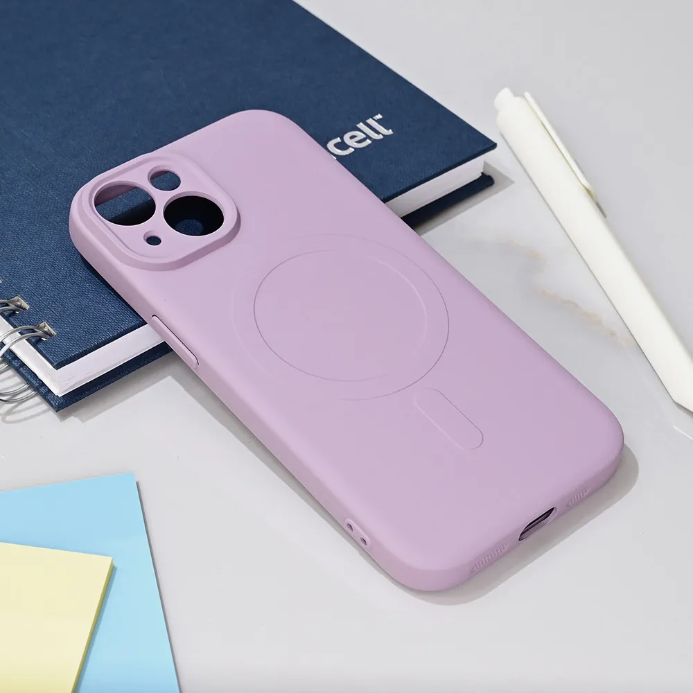 Maska Teracell Giulietta Magsafe za iPhone 15 6.1 ljubicasta