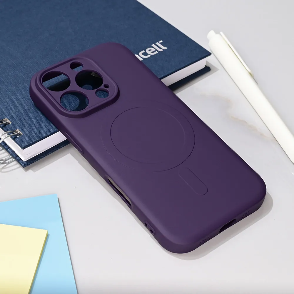 Maska Teracell Giulietta Magsafe za iPhone 16 Pro 6.3 tamno ljubicasta